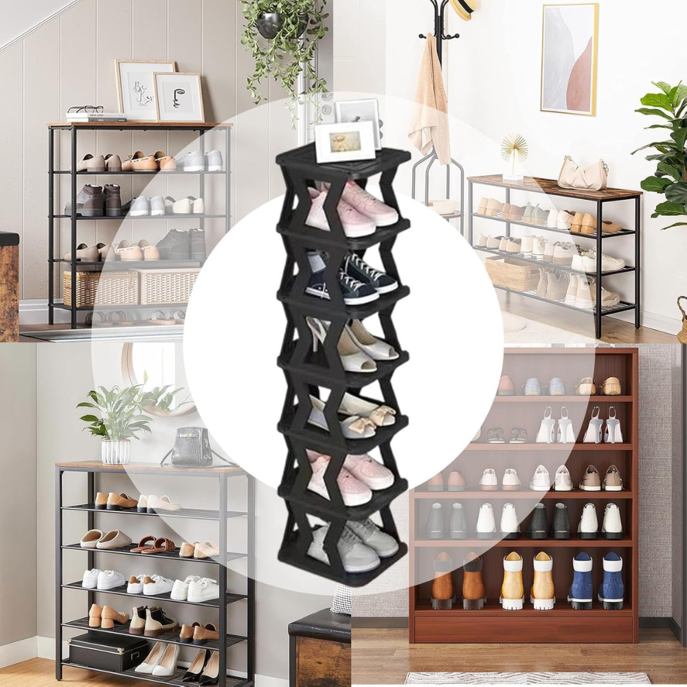 Zapatero de 6 niveles plastico